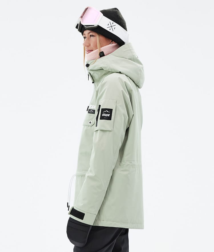 Dope Annok W Snowboardjacke Damen Soft Green, Bild 6 von 9