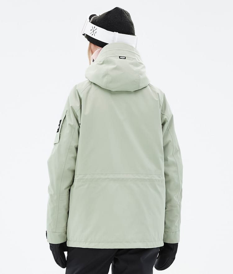 Dope Annok W Snowboardjacke Damen Soft Green, Bild 7 von 9