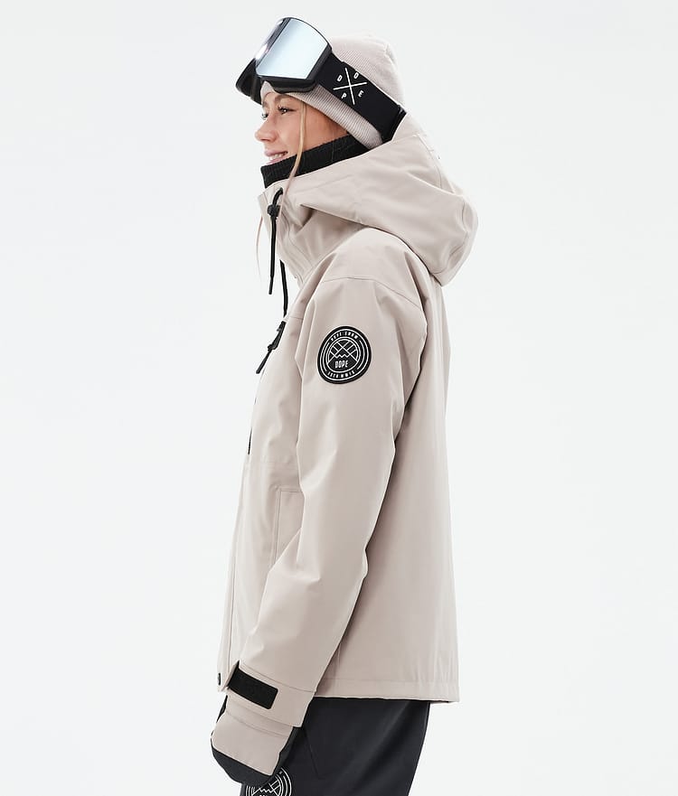 Dope Blizzard W Full Zip Snowboardjacke Damen Sand, Bild 6 von 10