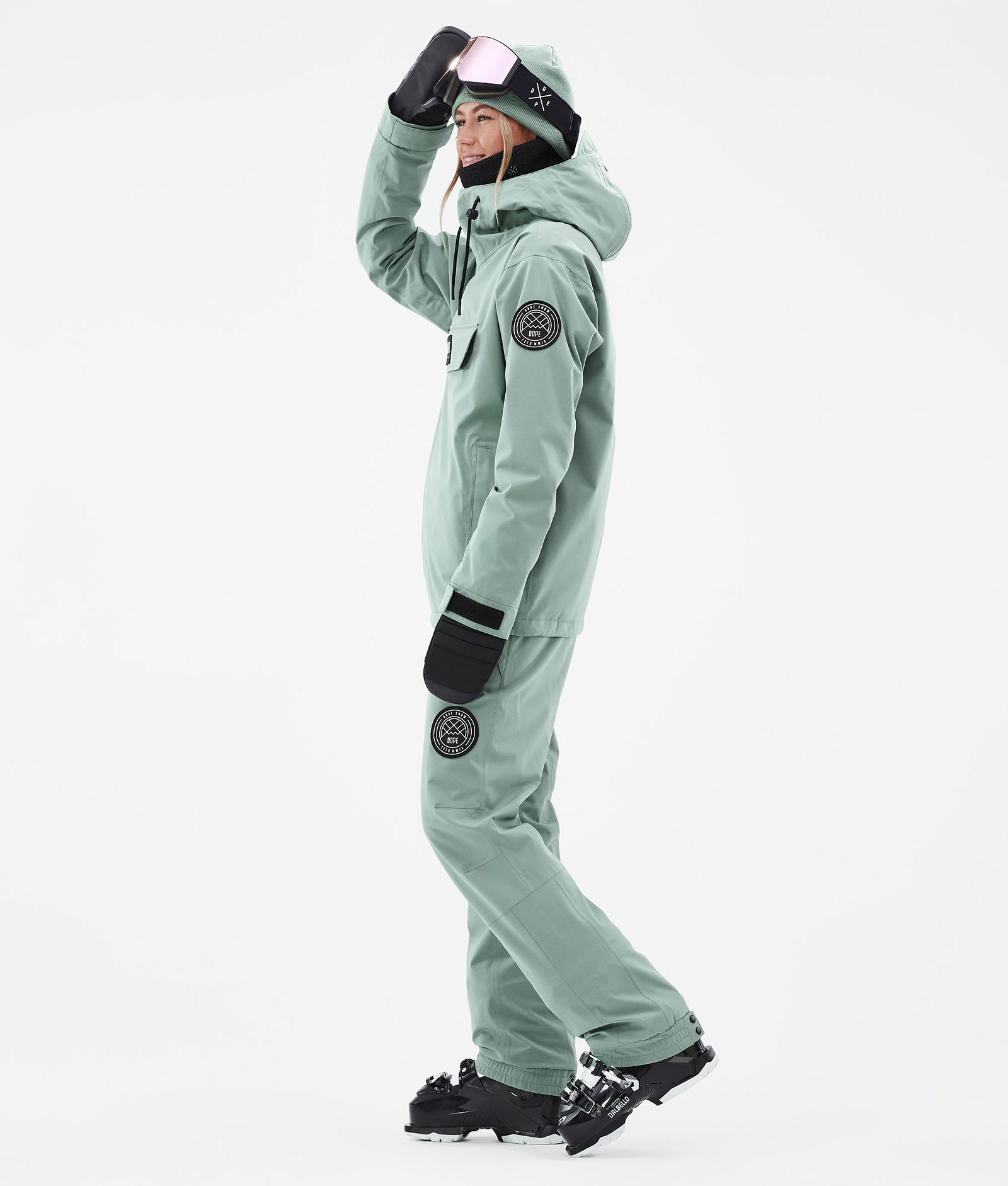 Dope Blizzard W Skijacke Damen Faded Green, Bild 3 von 8