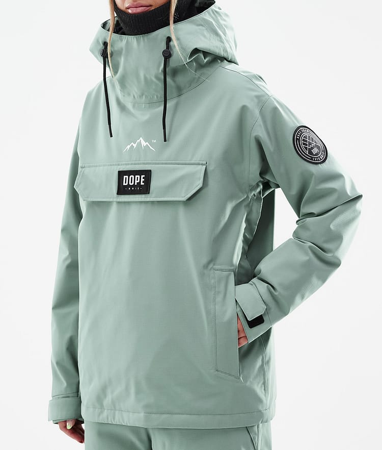 Dope Blizzard W Snowboardjacke Damen Faded Green, Bild 7 von 8