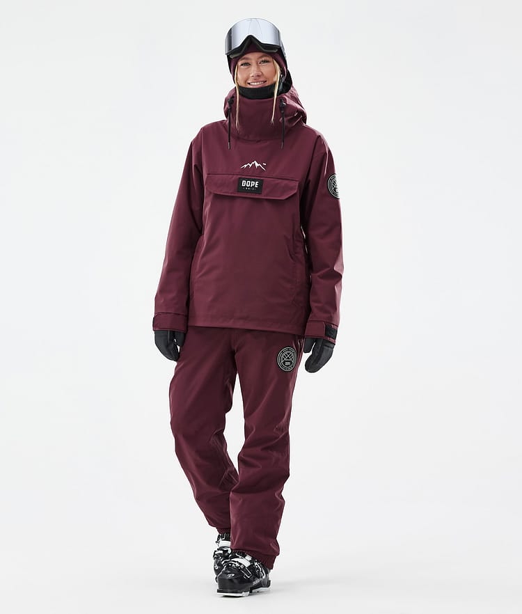 Dope Blizzard W Skijacke Damen Burgundy, Bild 2 von 8