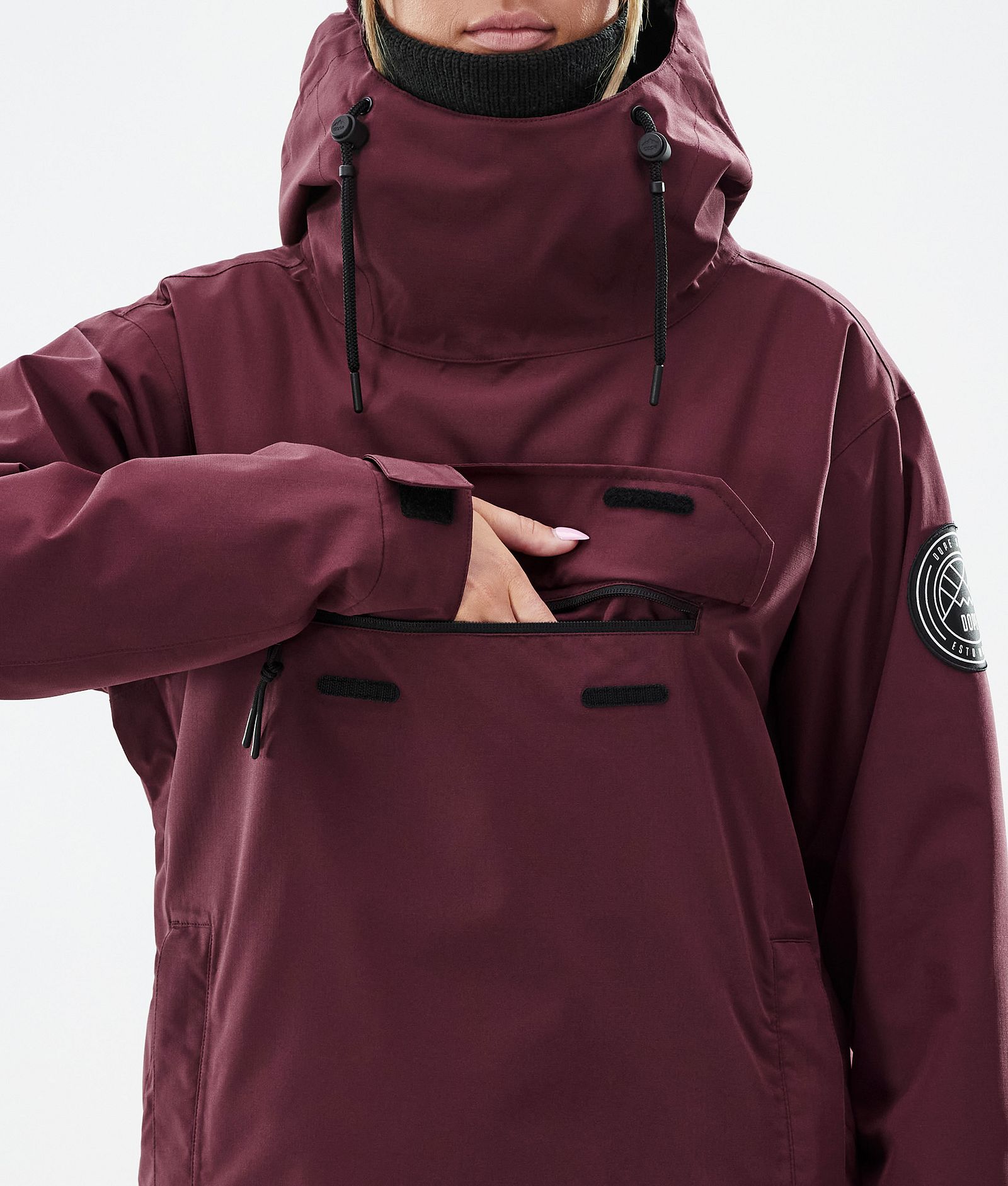 Dope Blizzard W Skijacke Damen Burgundy, Bild 8 von 8