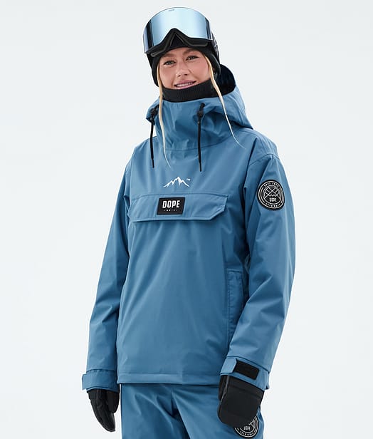 Dope Blizzard W Snowboardjacke Damen Blue Steel