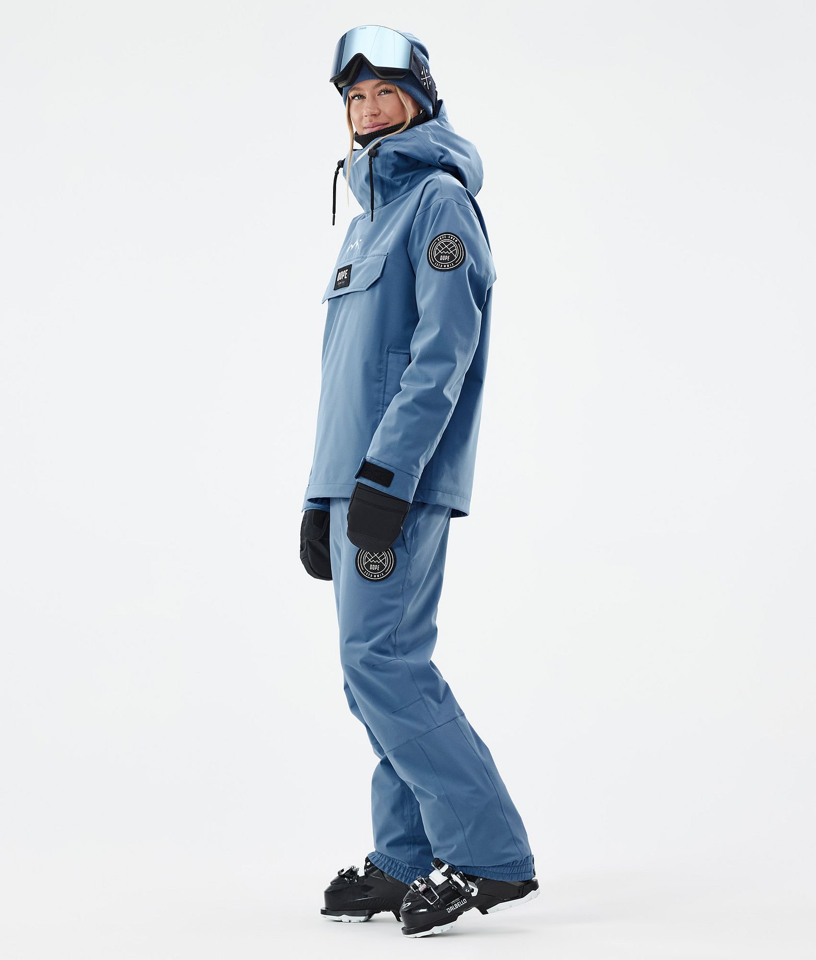 Dope Blizzard W Skijacke Damen Blue Steel, Bild 3 von 8