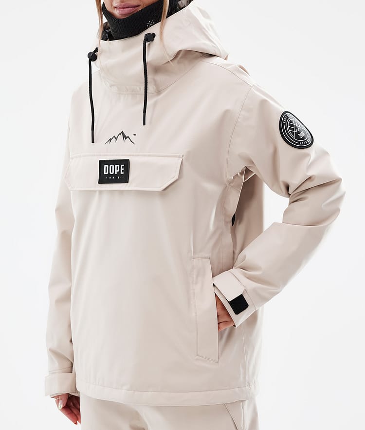 Dope Blizzard W Snowboardjacke Damen Sand, Bild 9 von 9