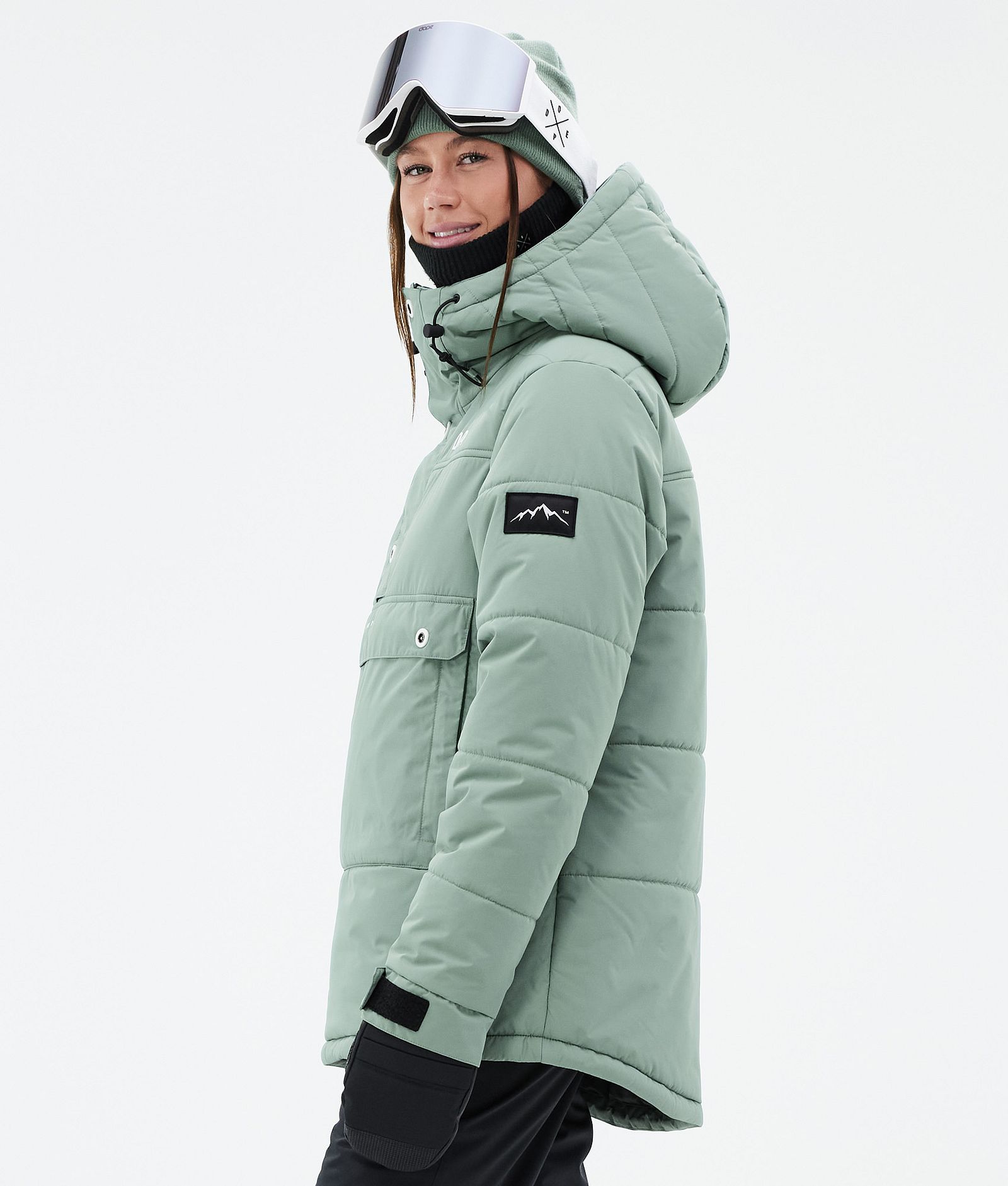 Dope Puffer W Skijacke Damen Faded Green, Bild 5 von 8