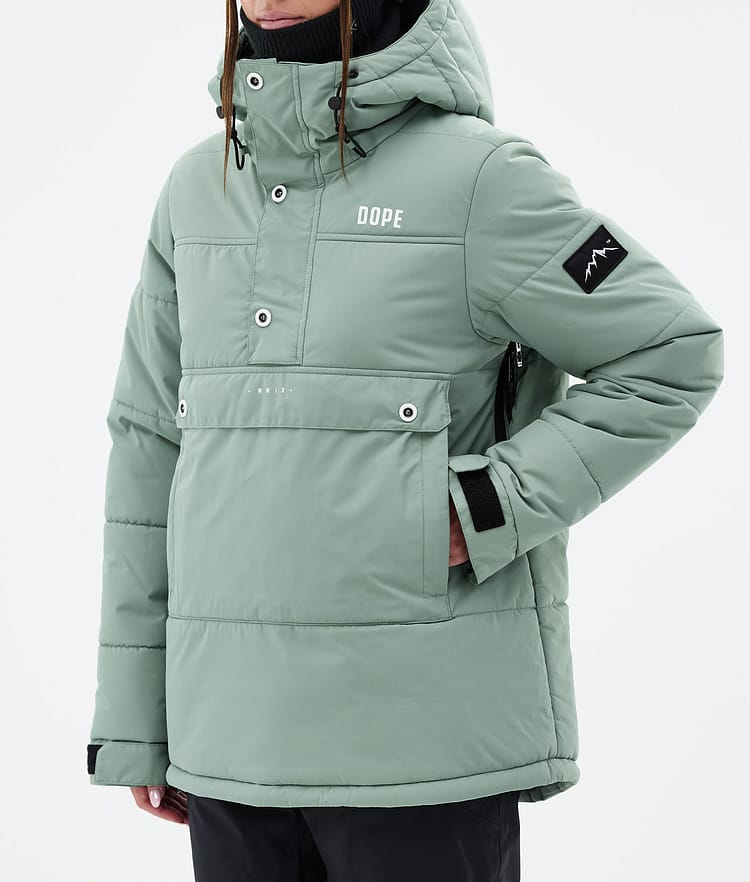 Dope Puffer W Snowboardjacke Damen Faded Green, Bild 7 von 8