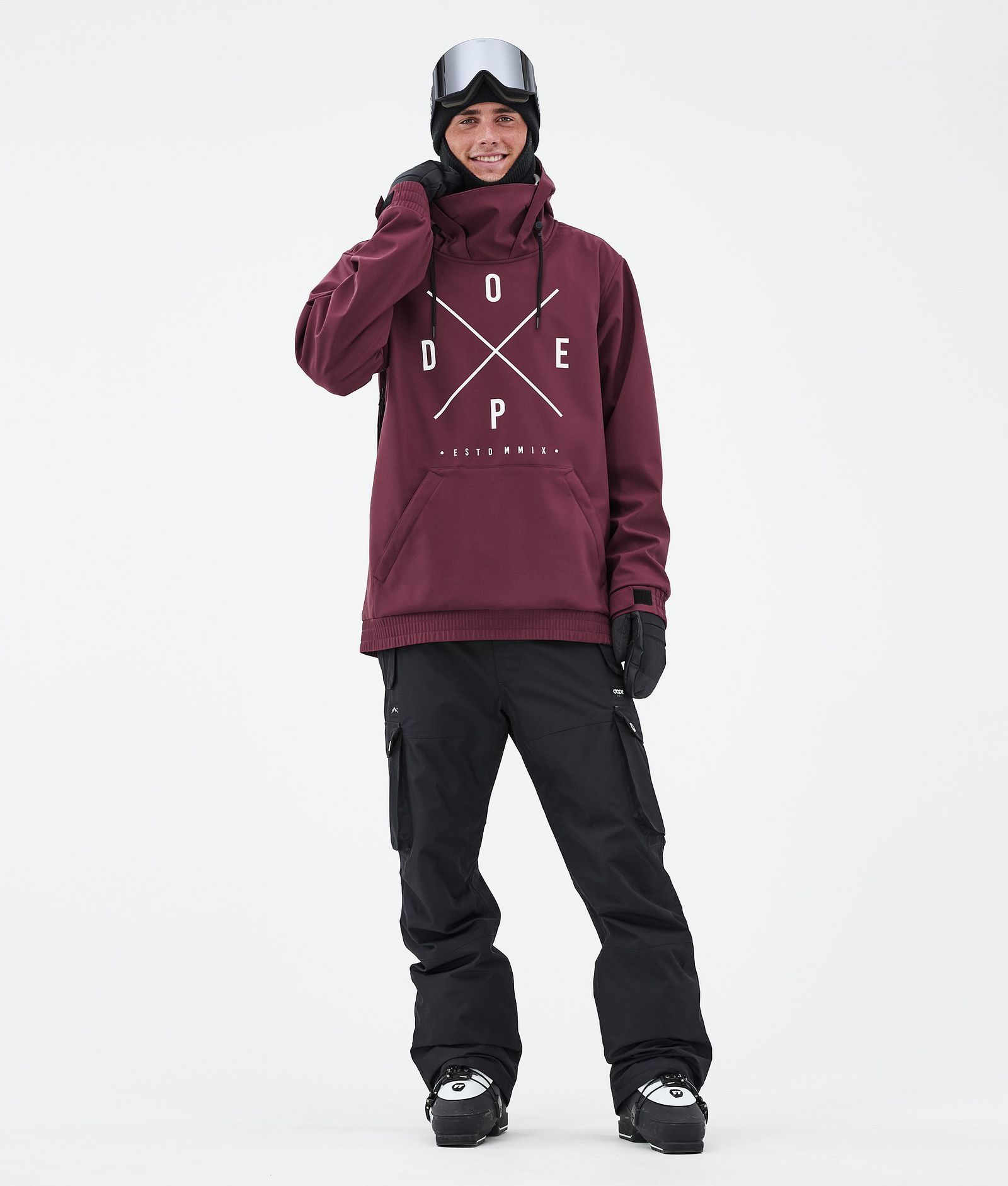 Dope Yeti Skijacke Herren 2X-Up Burgundy, Bild 2 von 7