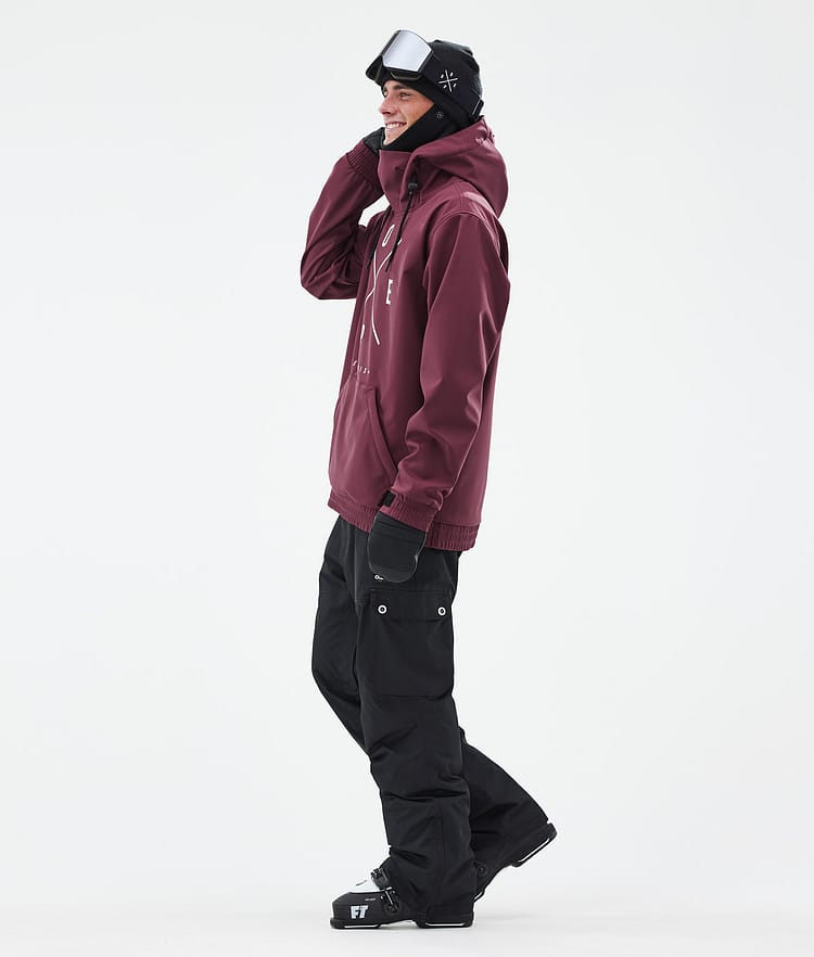 Dope Yeti Skijacke Herren 2X-Up Burgundy, Bild 3 von 7