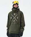 Dope Yeti Snowboardjacke Herren 2X-Up Olive Green