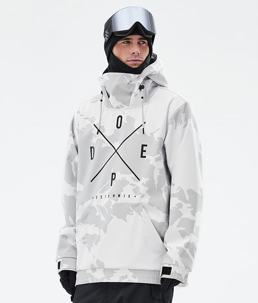 Dope Yeti Snowboardjacke Herren 2X-Up Grey Camo