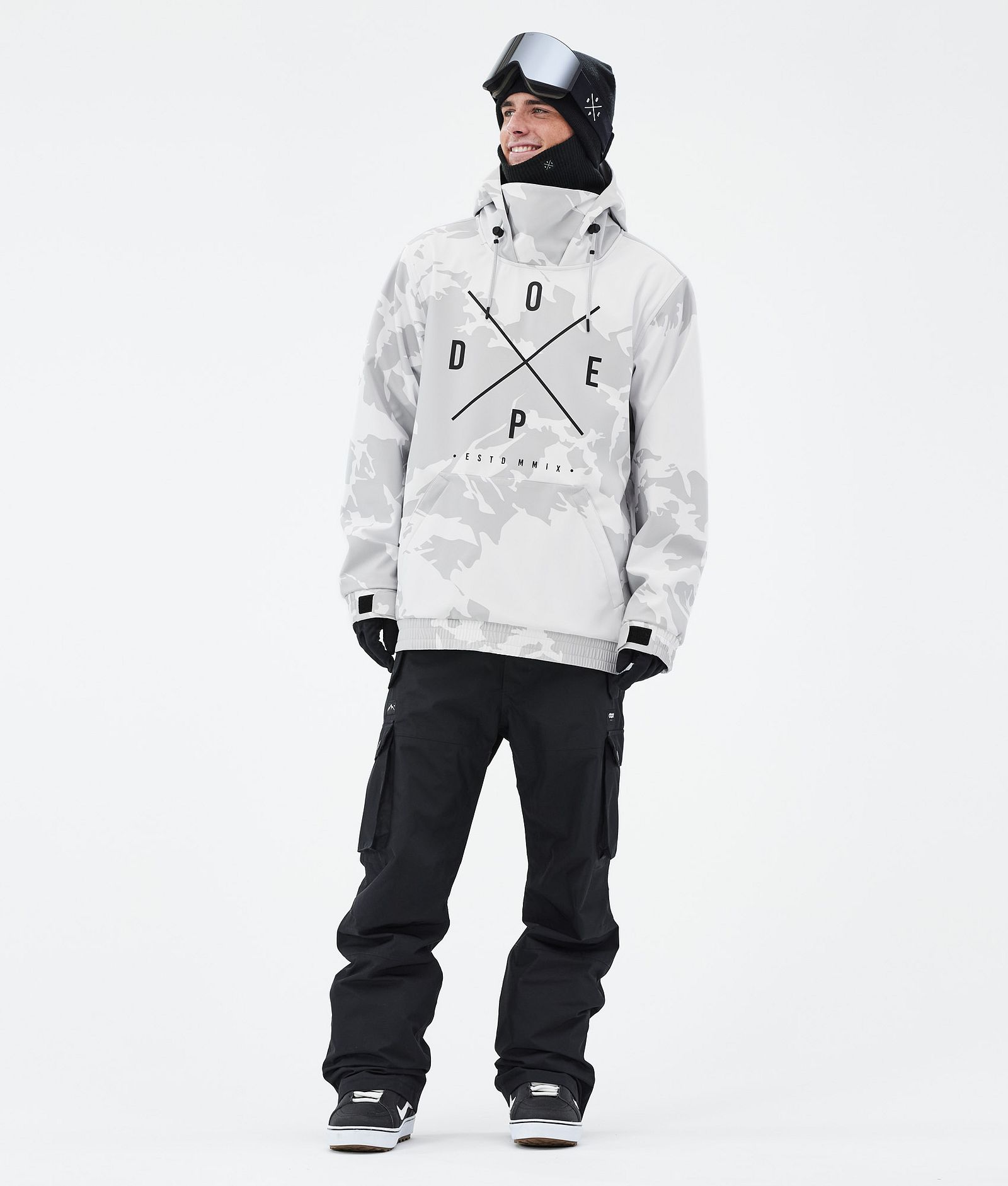 Dope Yeti Snowboardjacke Herren 2X-Up Grey Camo, Bild 2 von 7