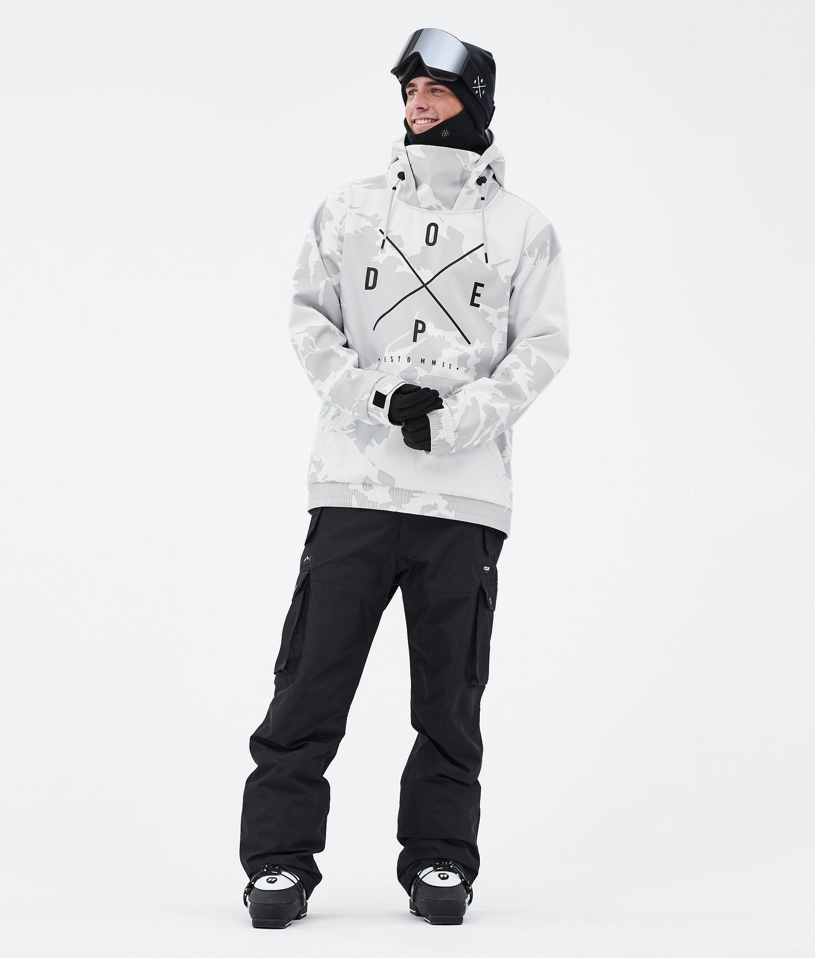 Dope Yeti Skijacke Herren 2X-Up Grey Camo, Bild 2 von 7