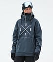 Dope Yeti W Snowboardjacke Damen 2X-Up Metal Blue