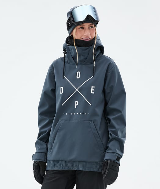 Dope Yeti W Skijacke Damen 2X-Up Metal Blue