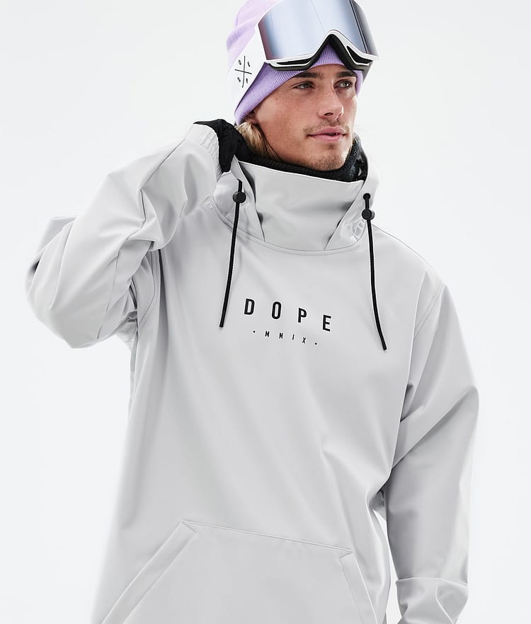 Dope Yeti 2022 Snowboardjacke Herren Peak Light Grey, Bild 3 von 8