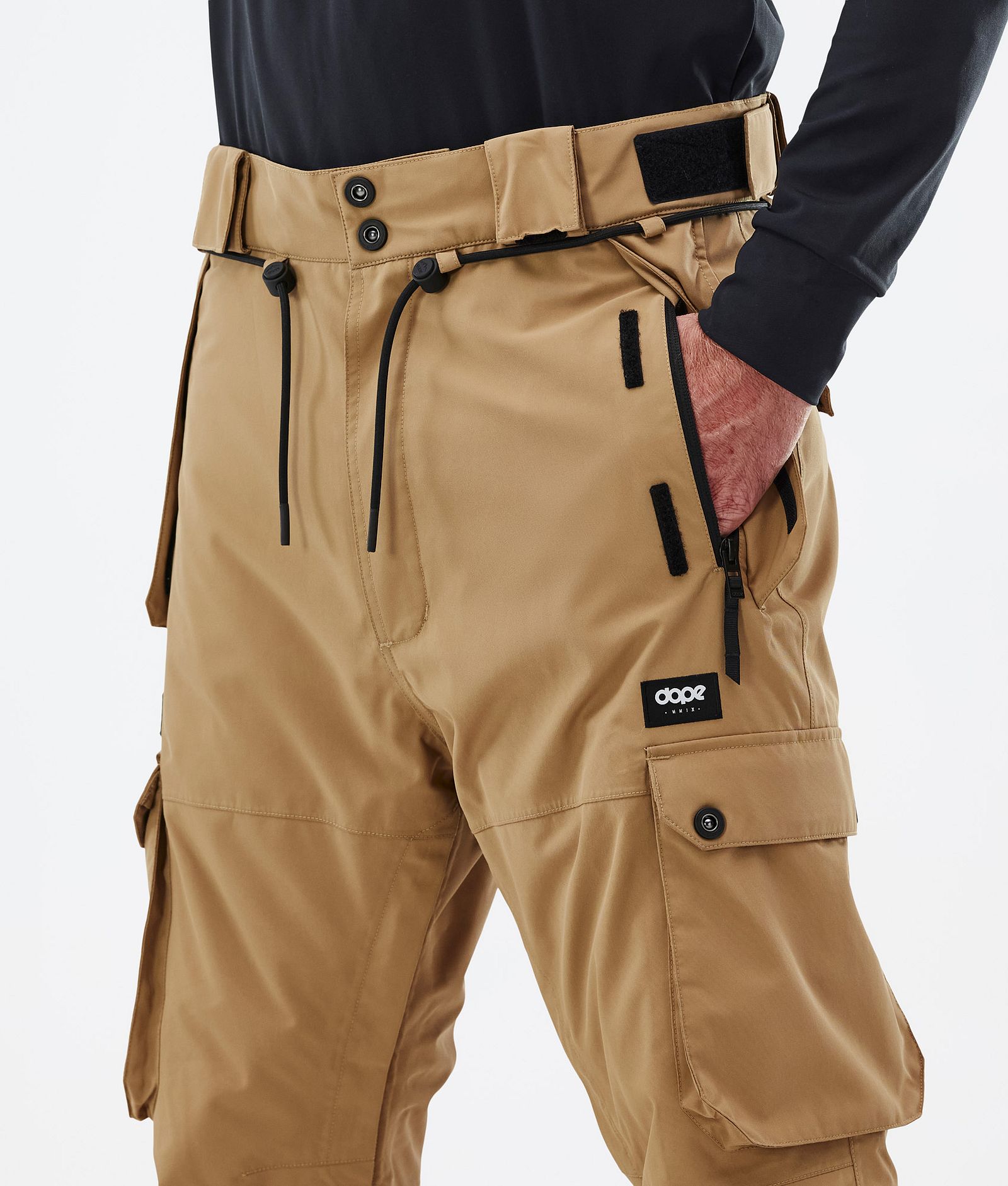 Dope Iconic Snowboardhose Herren Gold, Bild 4 von 6