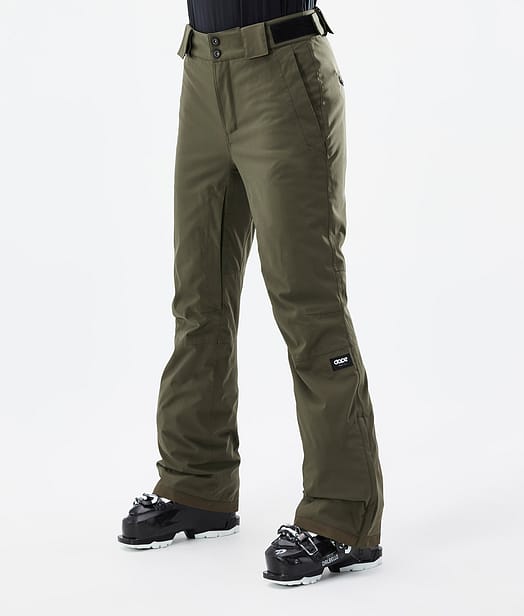 Dope Con W 22 Skihose Damen Olive Green