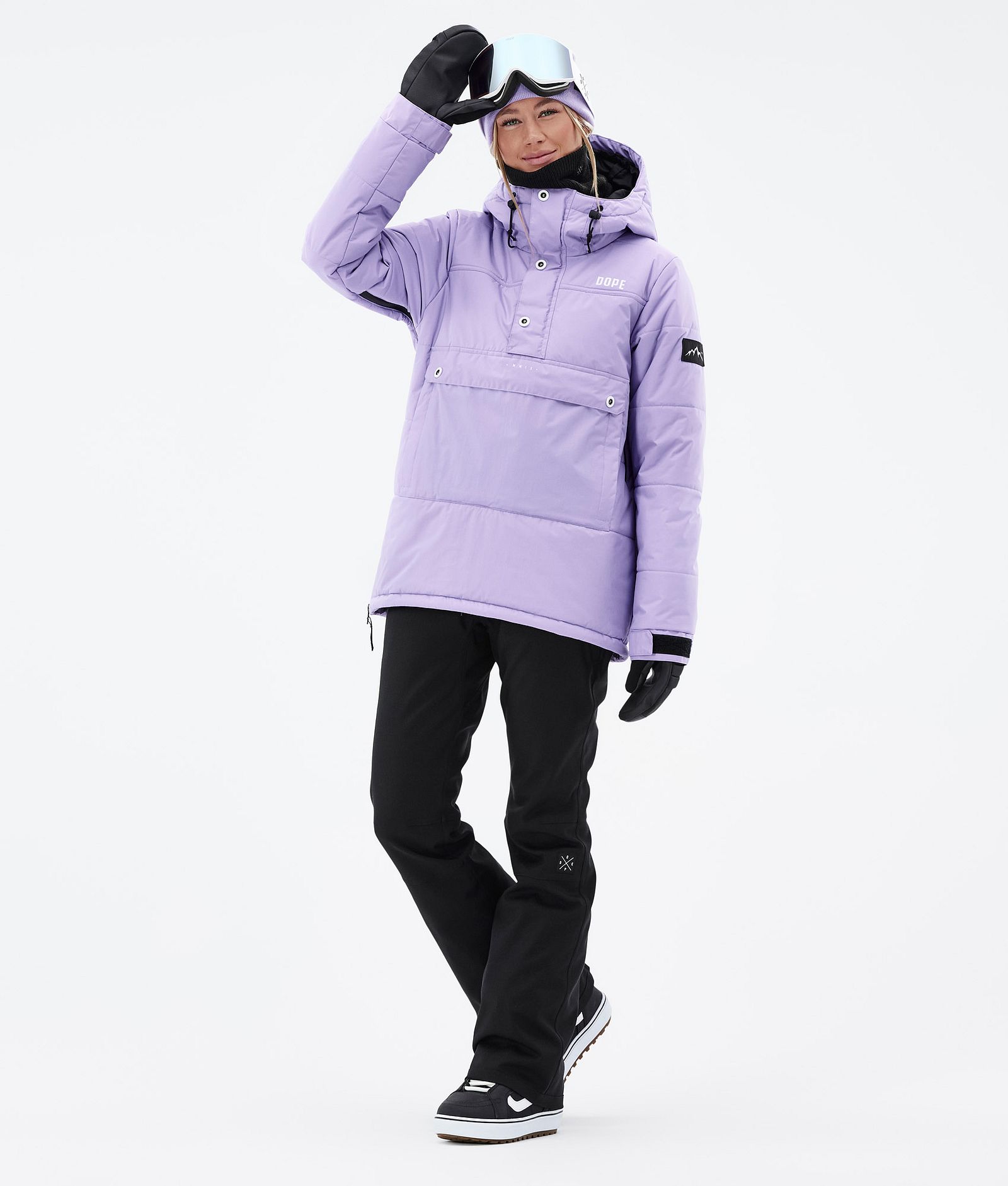 Dope Puffer W 2023 Snowboardjacke Damen Faded Violet, Bild 3 von 9