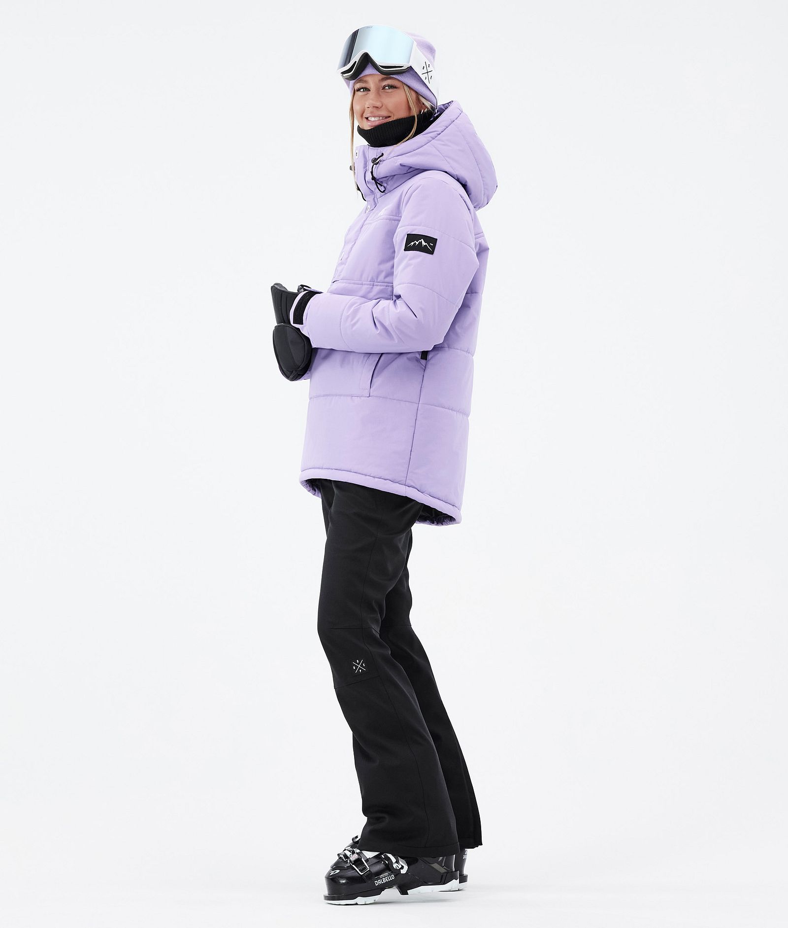 Dope Puffer W 2023 Skijacke Damen Faded Violet, Bild 4 von 9