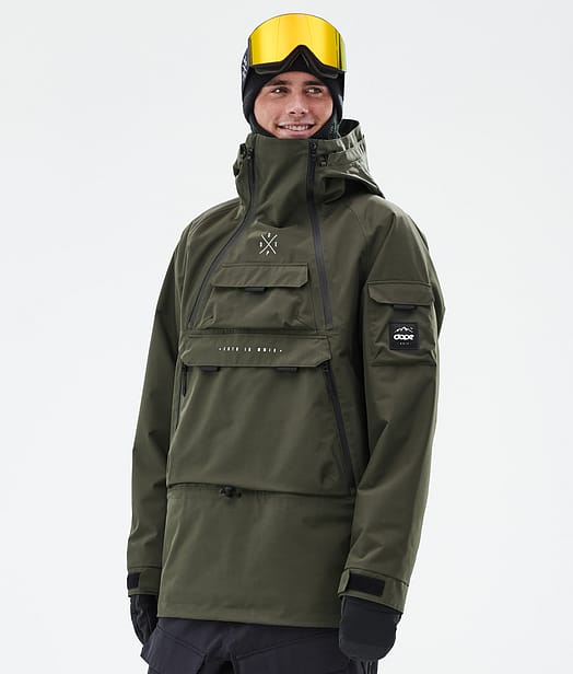 Dope Akin Skijacke Herren Olive Green