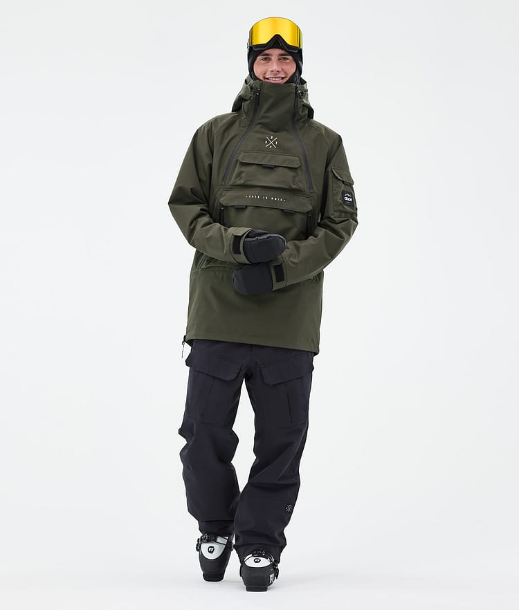 Dope Akin Skijacke Herren Olive Green, Bild 2 von 9