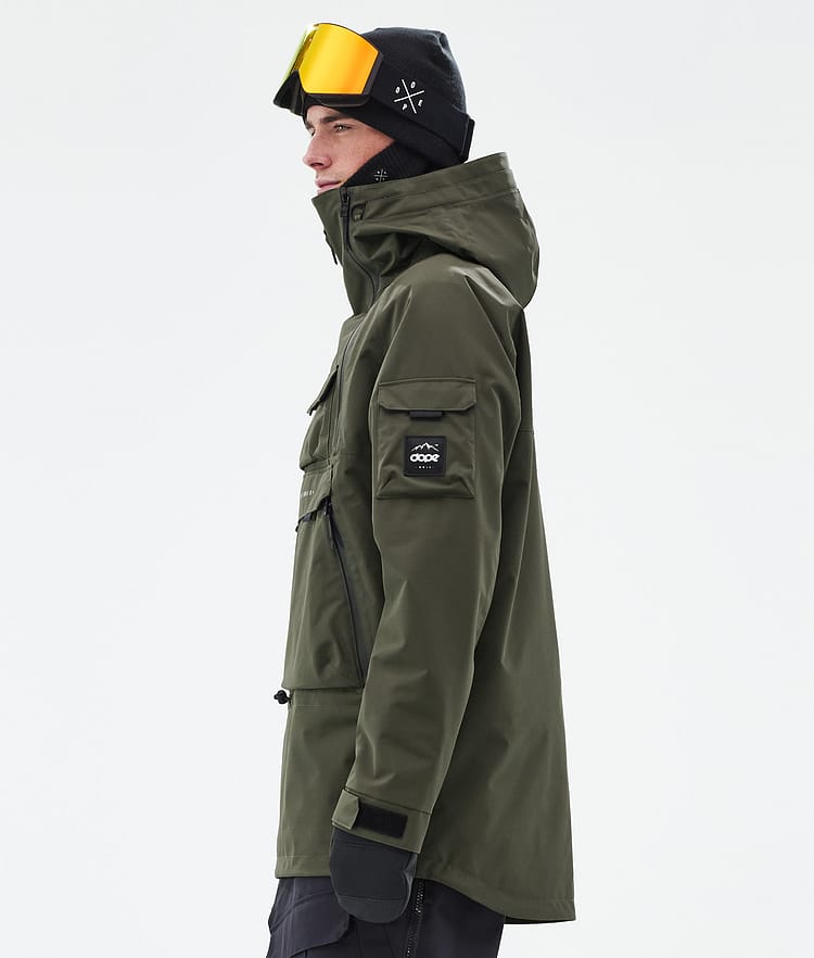 Dope Akin Skijacke Herren Olive Green, Bild 5 von 9