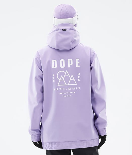Dope Yeti W 22 Snowboardjacke Damen Summit Faded Violet