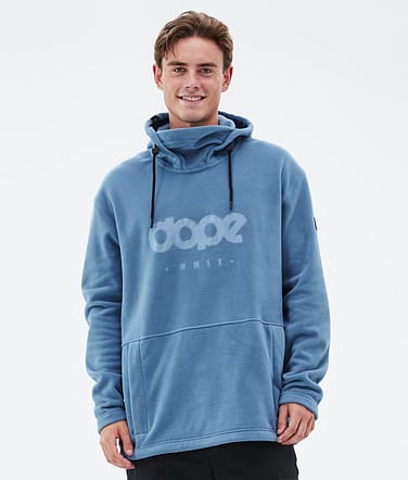 Dope Cozy II Fleece Hoodie Herren Blue Steel