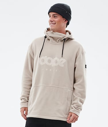 Dope Cozy II Fleece Hoodie Herren Sand