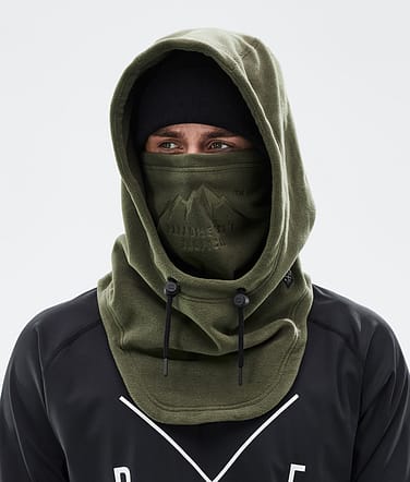 Dope Cozy Hood II Schlauchtuch Olive Green