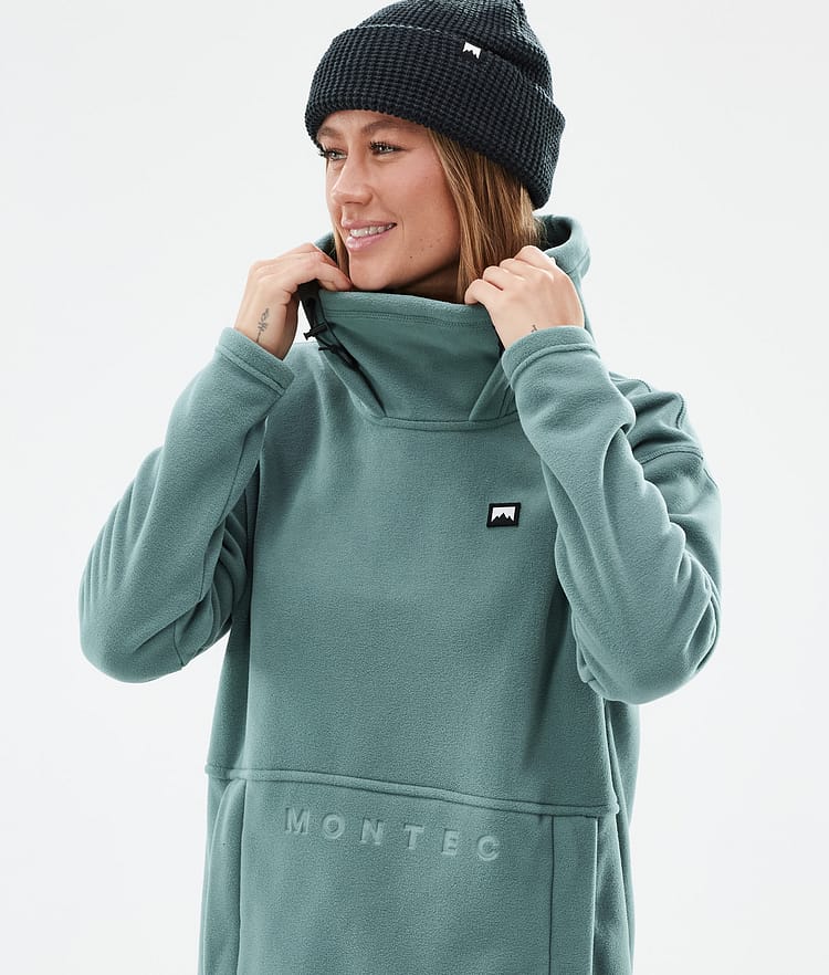 Montec Delta W Fleece Hoodie Damen Atlantic, Bild 2 von 7