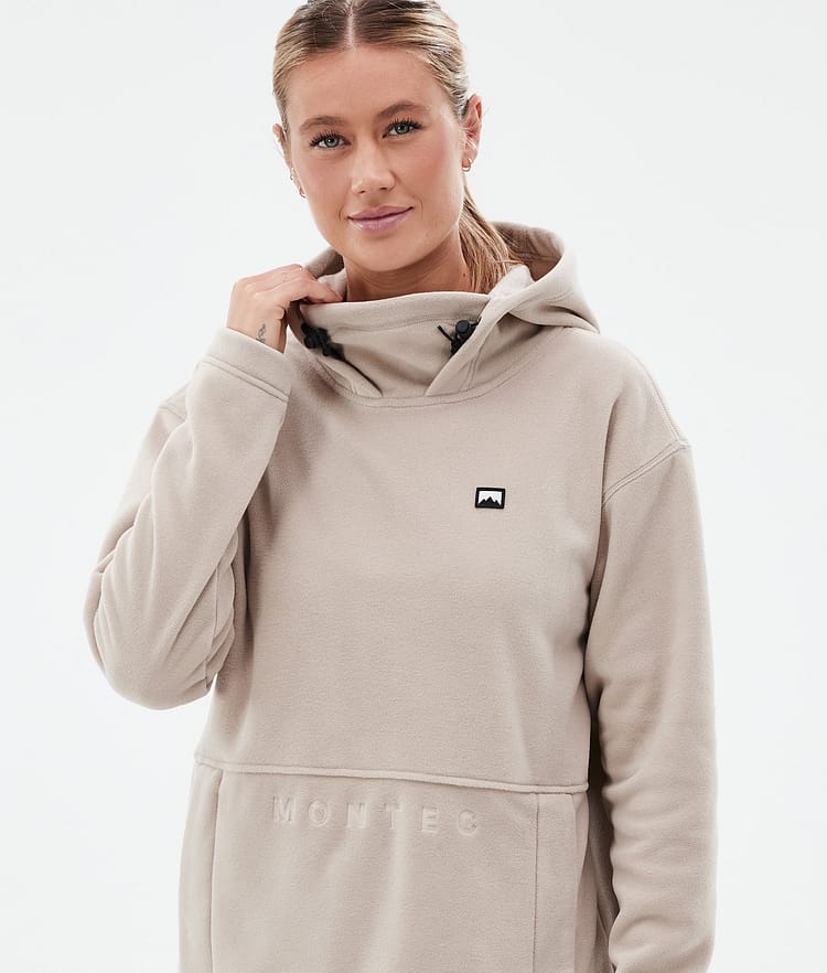 Montec Delta W Fleece Hoodie Damen Sand, Bild 2 von 7