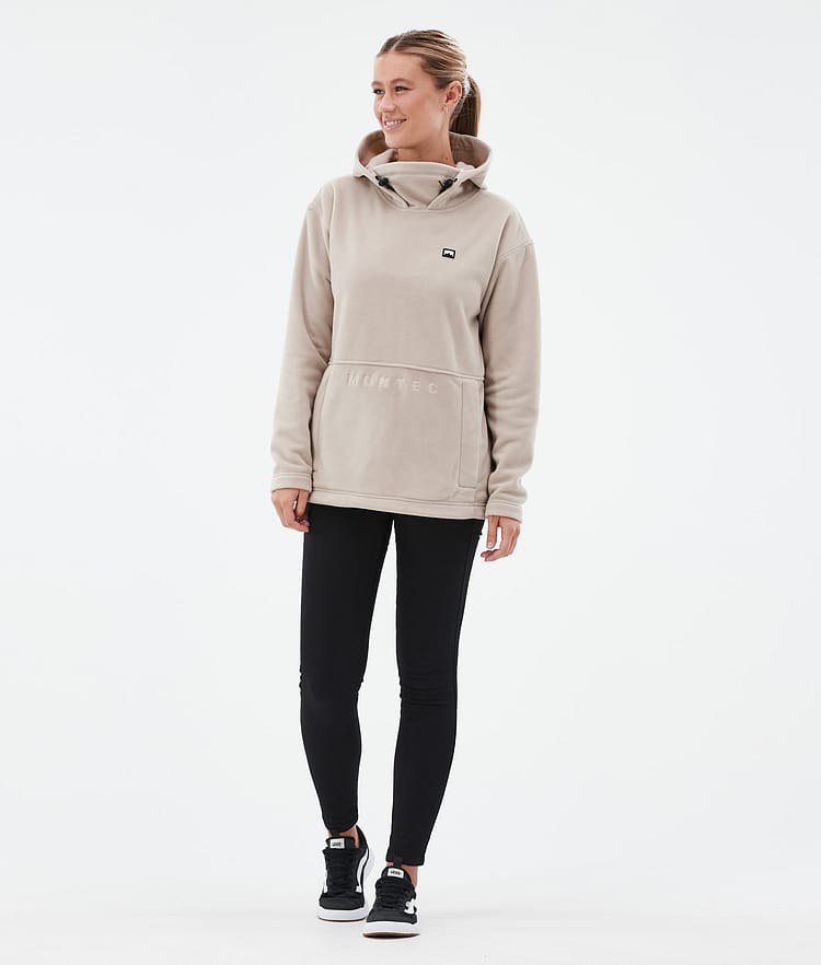 Montec Delta W Fleece Hoodie Damen Sand, Bild 3 von 7