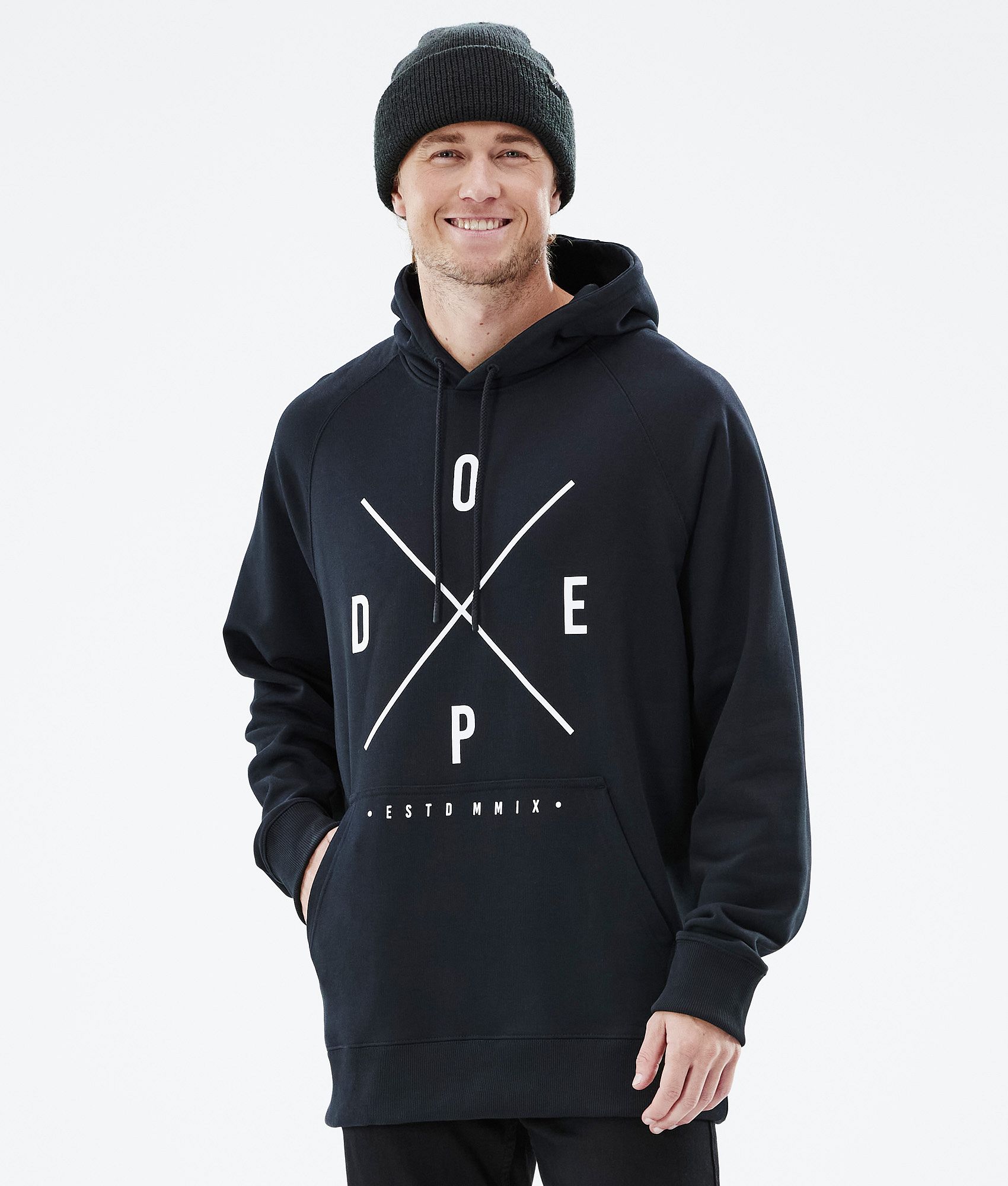 Dope Common 2022 Hoodie Herren Black