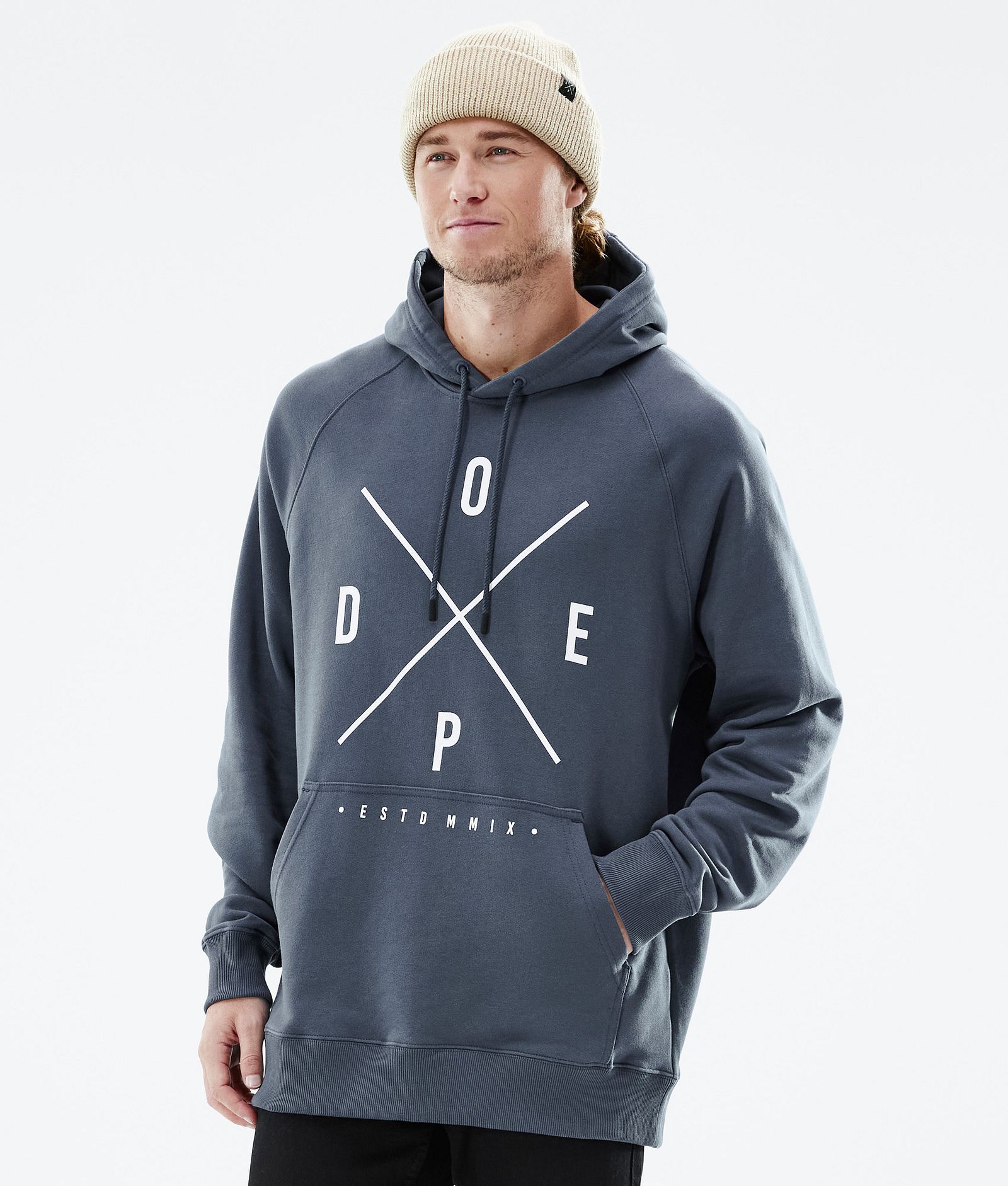 Dope Common 2022 Hoodie Herren 2X-Up Metal Blue, Bild 1 von 6