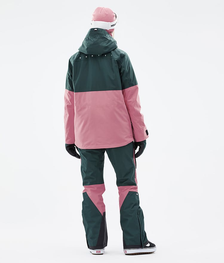 Montec Dune W Snowboardjacke Damen Dark Atlantic/Pink, Bild 5 von 9