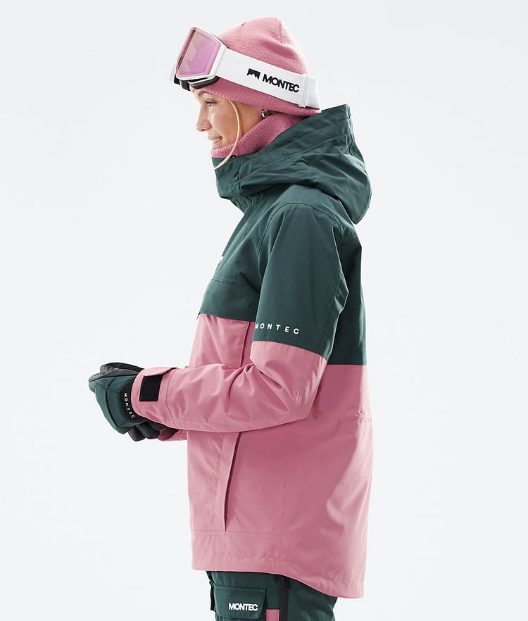 Montec Dune W Snowboardjacke Damen Dark Atlantic/Pink, Bild 6 von 9