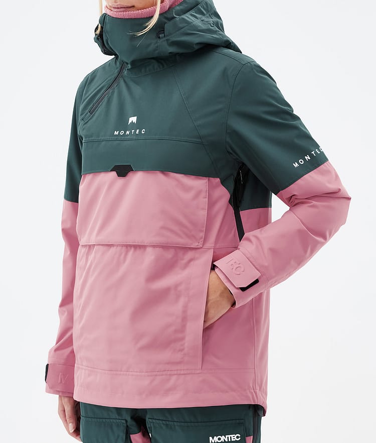 Montec Dune W Snowboardjacke Damen Dark Atlantic/Pink, Bild 8 von 9