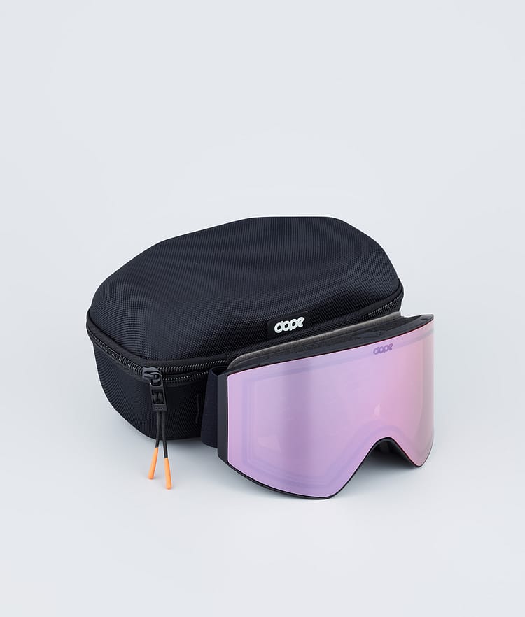 Dope Sight 2023 Skibrille Black W/Black Pink Mirror, Bild 4 von 6