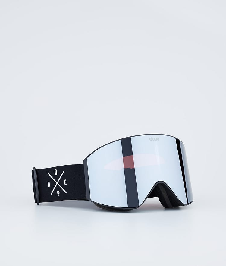 Dope Sight Goggle Lens Extra Glas Snow Silver Mirror, Bild 2 von 3