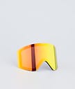 Montec Scope 2022 Goggle Lens Extra Glas Snow Herren Ruby Red Mirror