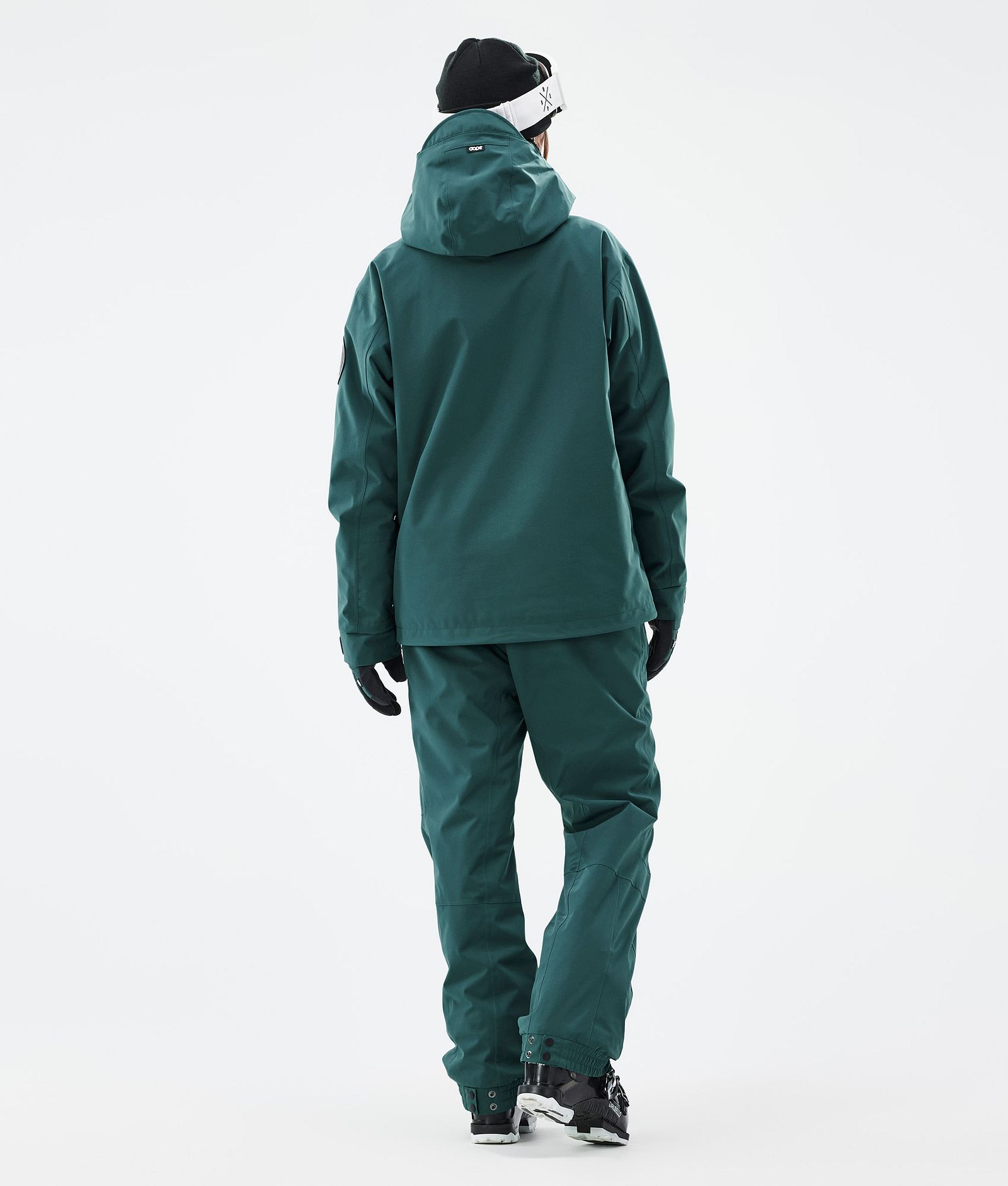 Dope Blizzard W Skijacke Damen Bottle Green, Bild 4 von 8