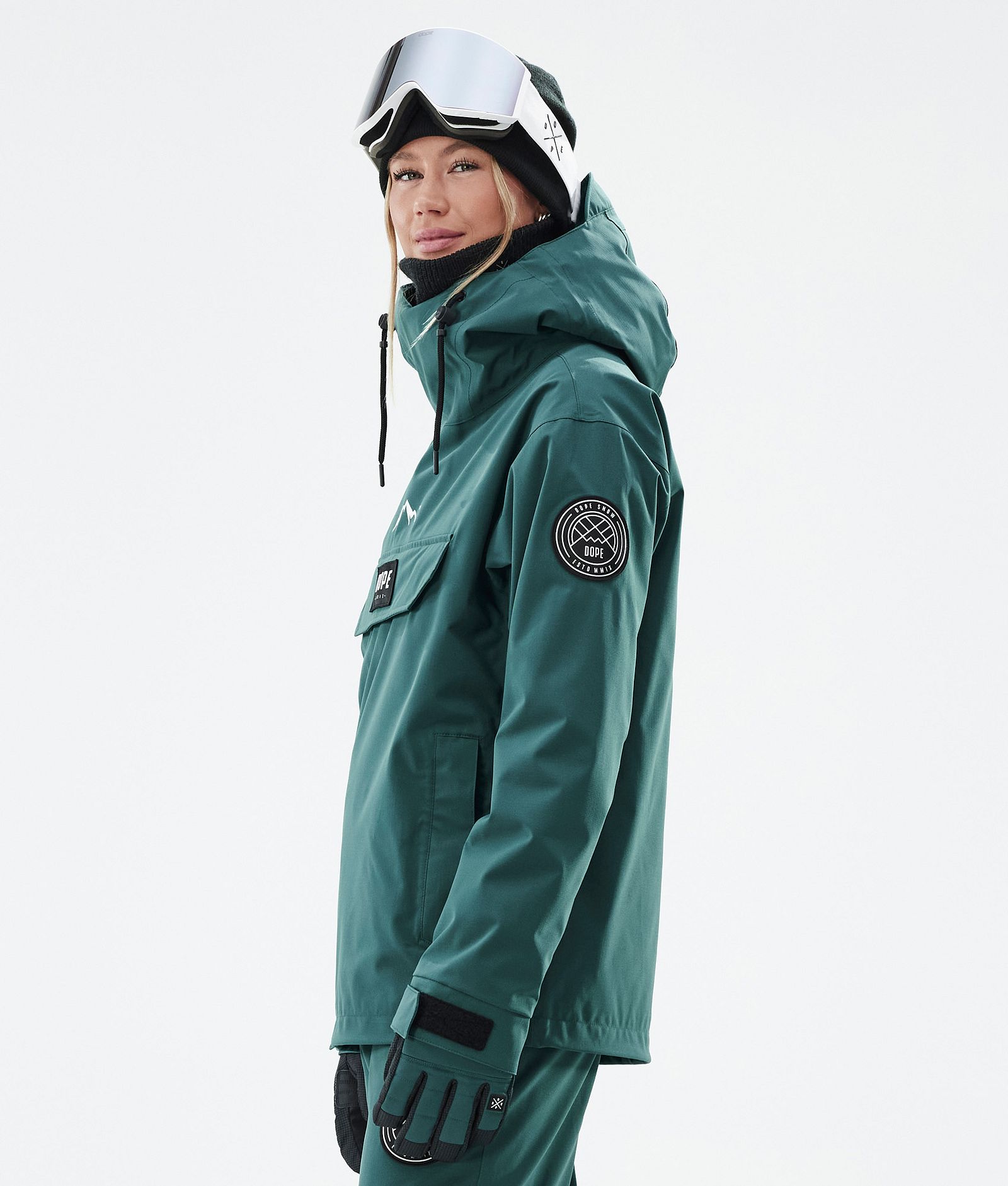 Dope Blizzard W Snowboardjacke Damen Bottle Green, Bild 5 von 8