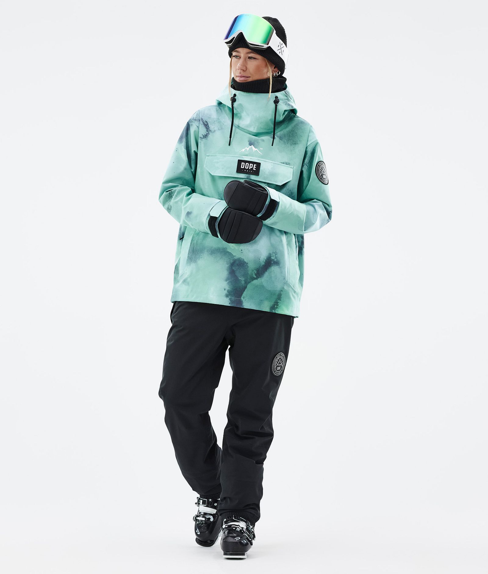 Dope Blizzard W 2022 Skijacke Damen Liquid Green, Bild 3 von 9