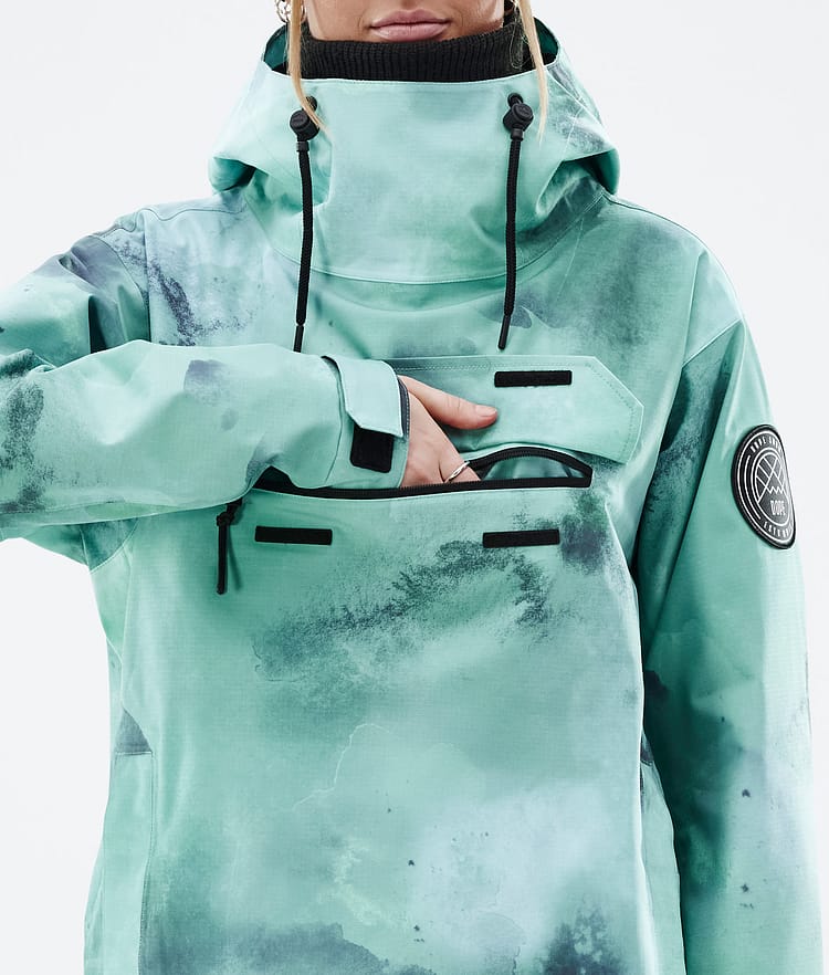 Dope Blizzard W 2022 Skijacke Damen Liquid Green, Bild 9 von 9