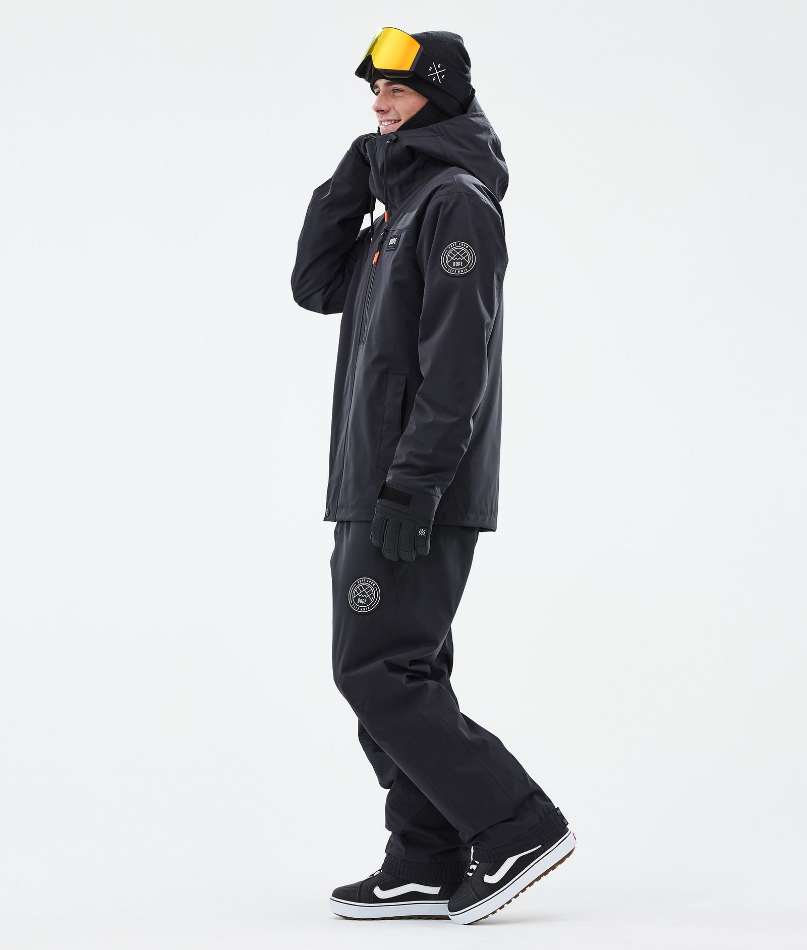 Dope Blizzard Full Zip Snowboardjacke Herren Black, Bild 3 von 9