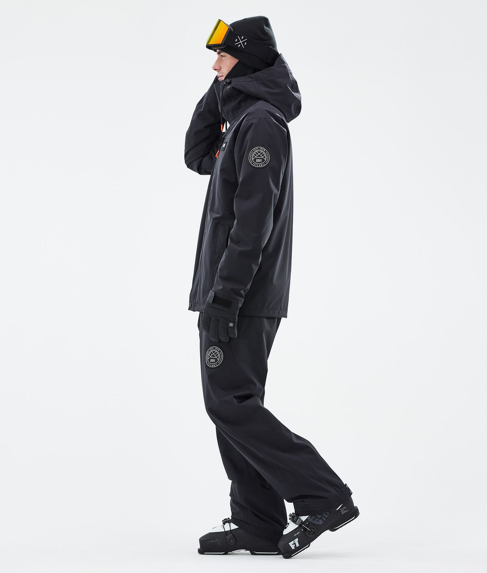 Dope Blizzard Full Zip Skijacke Herren Black, Bild 3 von 9