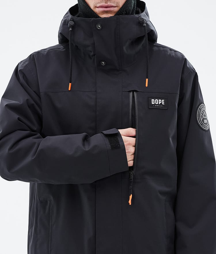 Dope Blizzard Full Zip Snowboardjacke Herren Black, Bild 8 von 9